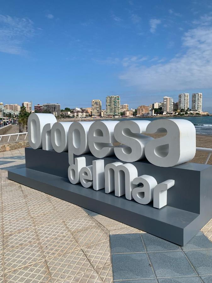 Apartamento En Primerisima Linea De Playa Con Espectaculares Vistas Netflix, Prime Y Disney Oropesa del Mar Exterior photo
